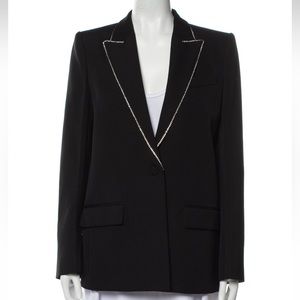 SOLD Givenchy Wool Crystal Detail Blazer